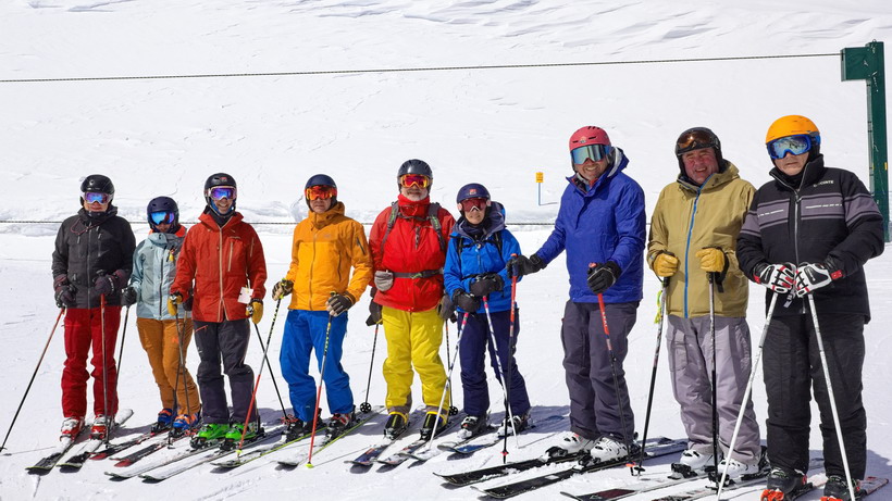 A-Basin with the Pugski.com crew, May 2019