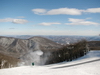 View from the top of the Highland Express Lift, Wintergreen Ski Resort, VA.
